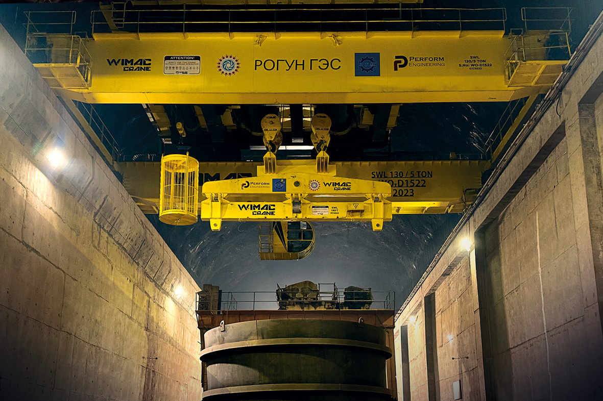 Rugon Hydropower Crane