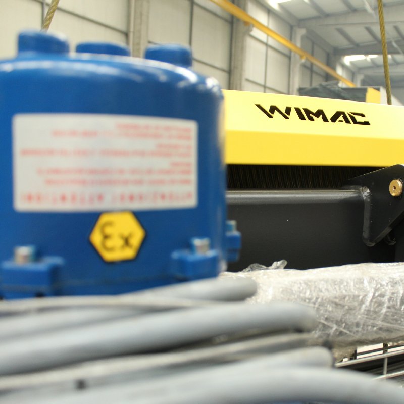 Wimac range of ex-proof components and crane products