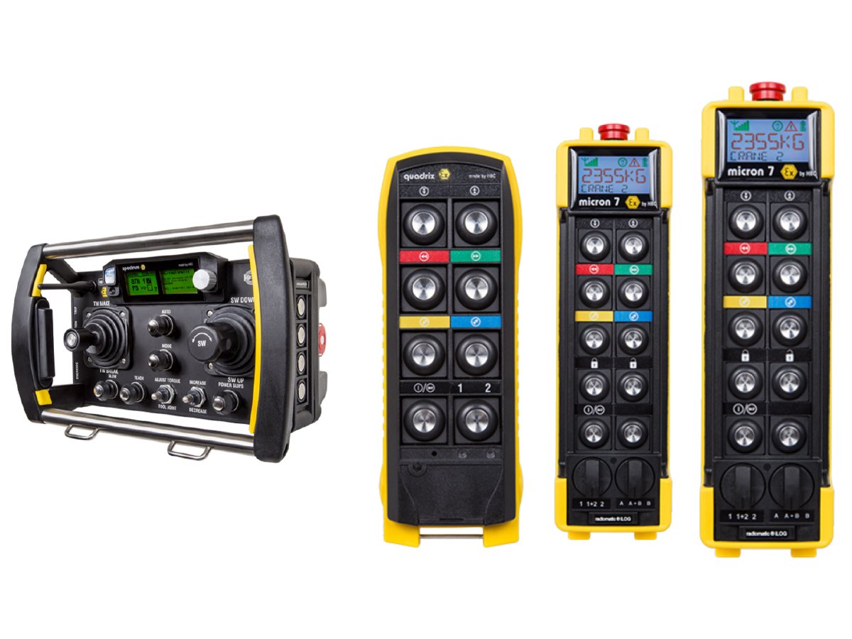 ATEX certified ex-proof radio pendant transmitter by HBC-radiomatic
